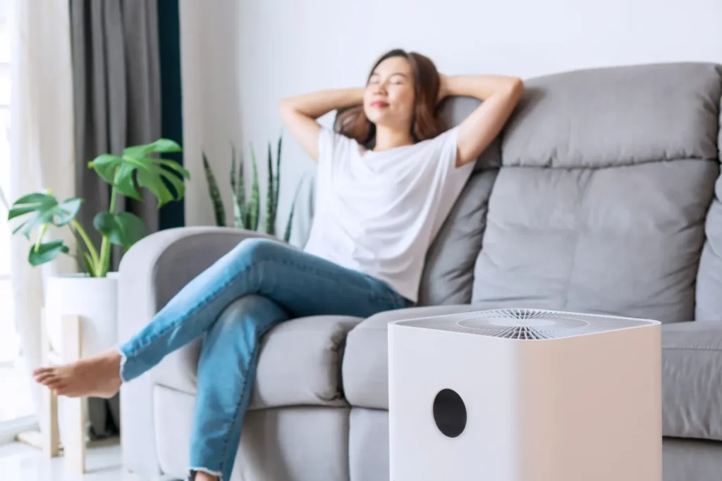 Air purifiers with advanced smart features, including sleep mode