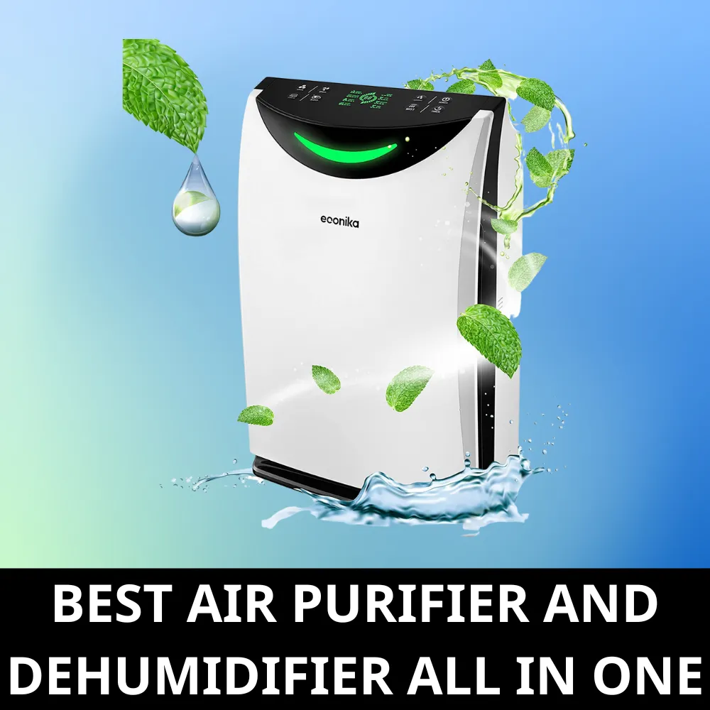 Air purifier and dehumidifier all-in-one