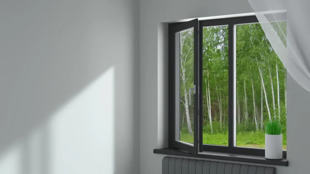 Increase natural ventilation by opening windows or using exhaust fans to allow fresh outdoor air	
