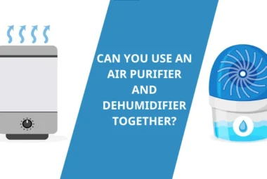 Air purifier and dehumidifier side by side